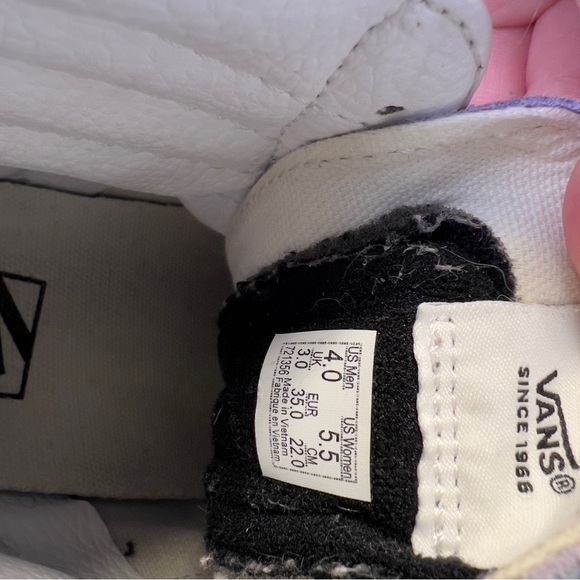 VANS | Unisex Sk8-Hi purple women size 5.5 - Picture 8 of 8